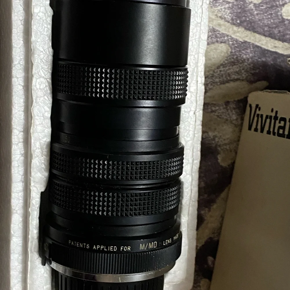 Vintage Vivitar 70mm-150mm f3.8 Close Focusing Auto Zoom 52MM Fixed Mount Lens